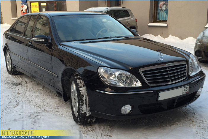 Кузовной ремонт и покраска Мерседеса Пульман (Mercedes Pullman) в кузове W220