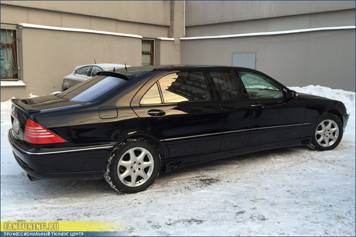 Кузовной ремонт и покраска Мерседеса Пульман (Mercedes Pullman) в кузове W220