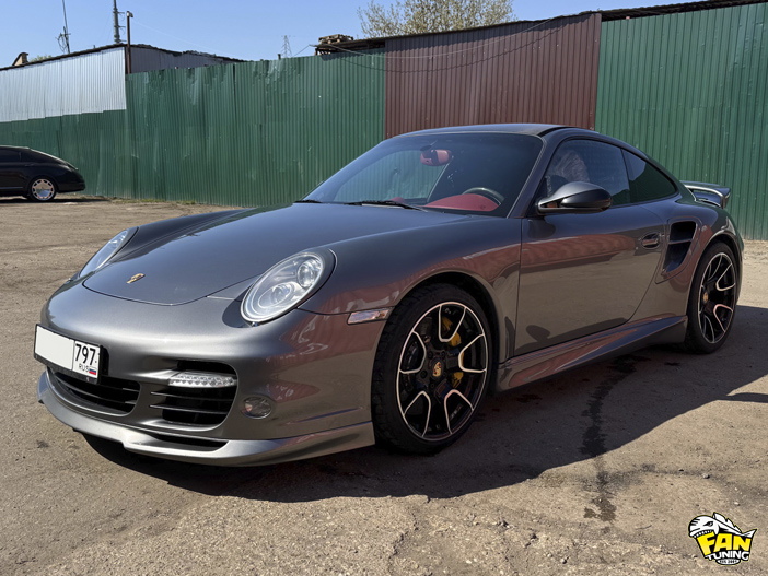 Ремонт карбоновой крыши на Порше (Porsche) 911 Turbo 997