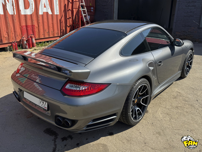 Ремонт карбоновой крыши на Порше (Porsche) 911 Turbo 997