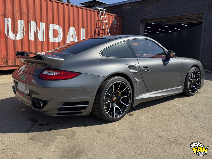 Ремонт карбоновой крыши на Порше (Porsche) 911 Turbo 997