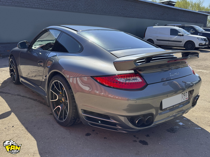 Ремонт карбоновой крыши на Порше (Porsche) 911 Turbo 997