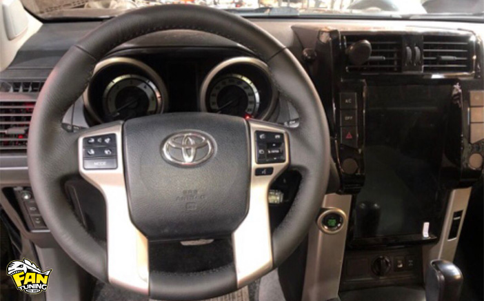 Установка подогрева руля на Тойоту Прадо (Toyota Land Cruiser Prado) 150